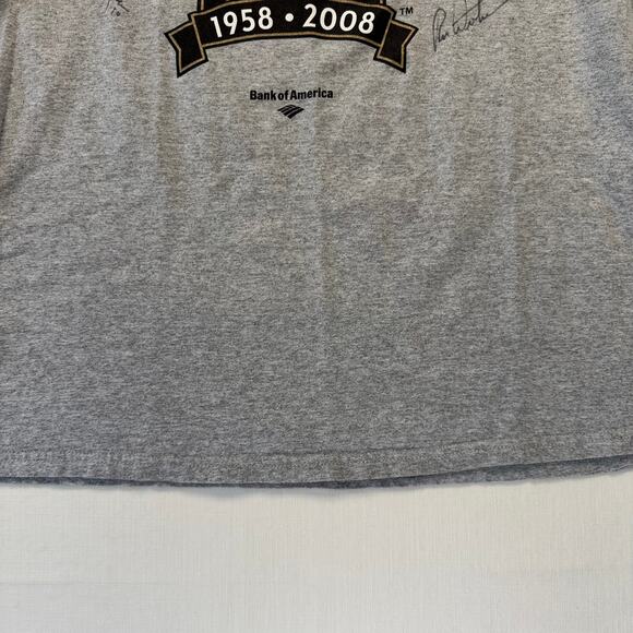 VTG Autographed San Francisco Giants 50th Anniversary 1958-2008 T Shirt Men's XL - Picture 4 of 16